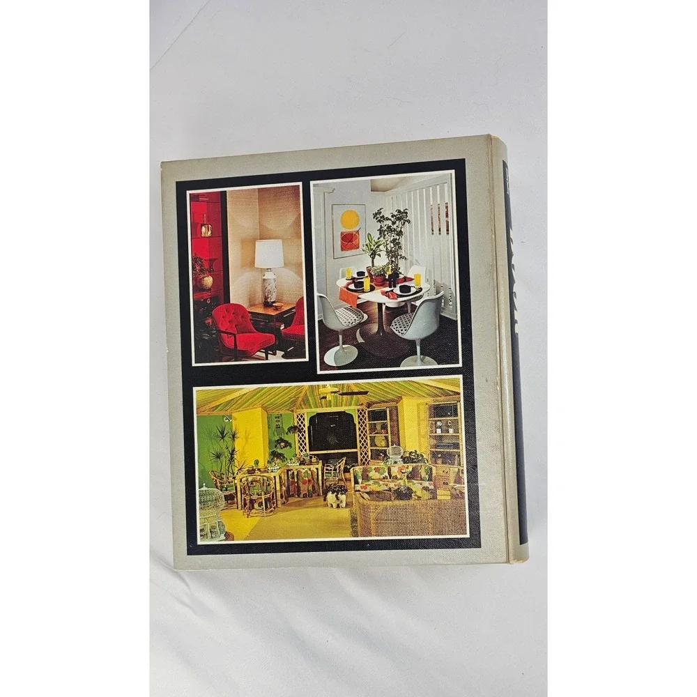 Vintage Better Homes and Gardens‎ Decorating Book MCM Hardcover Ring Binder 1975